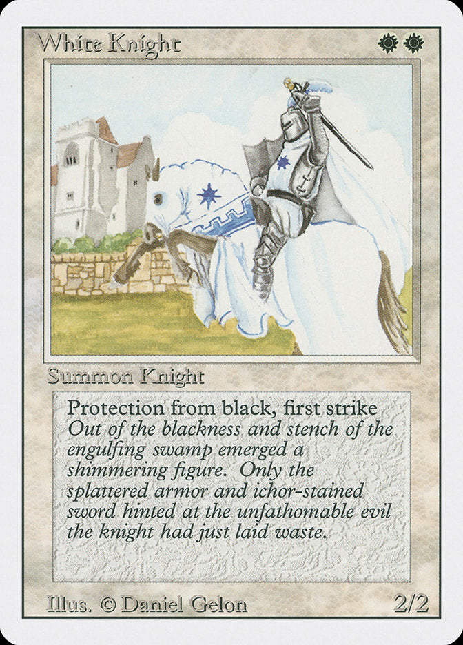 White Knight [Revised Edition] MTG Single Magic: The Gathering | Red Claw Gaming