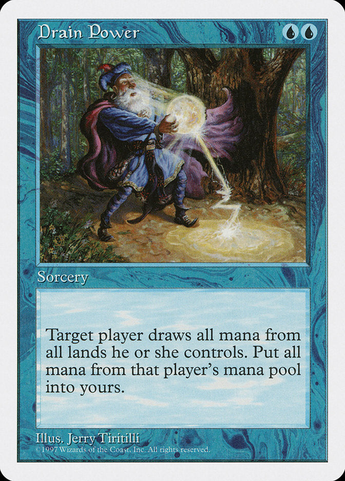 Drain Power [Fifth Edition] MTG Single Magic: The Gathering | Red Claw Gaming