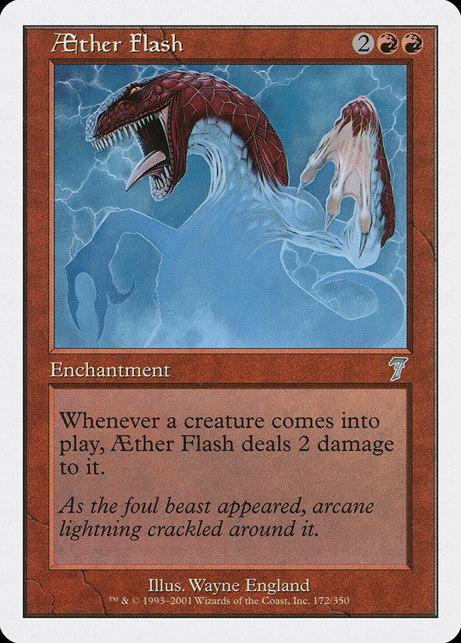 Aether Flash [Seventh Edition] MTG Single Magic: The Gathering | Red Claw Gaming