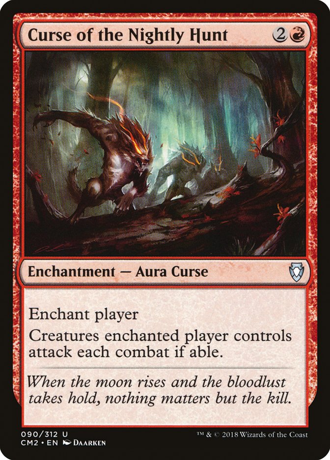 Curse of the Nightly Hunt [Commander Anthology Volume II] MTG Single Magic: The Gathering | Red Claw Gaming