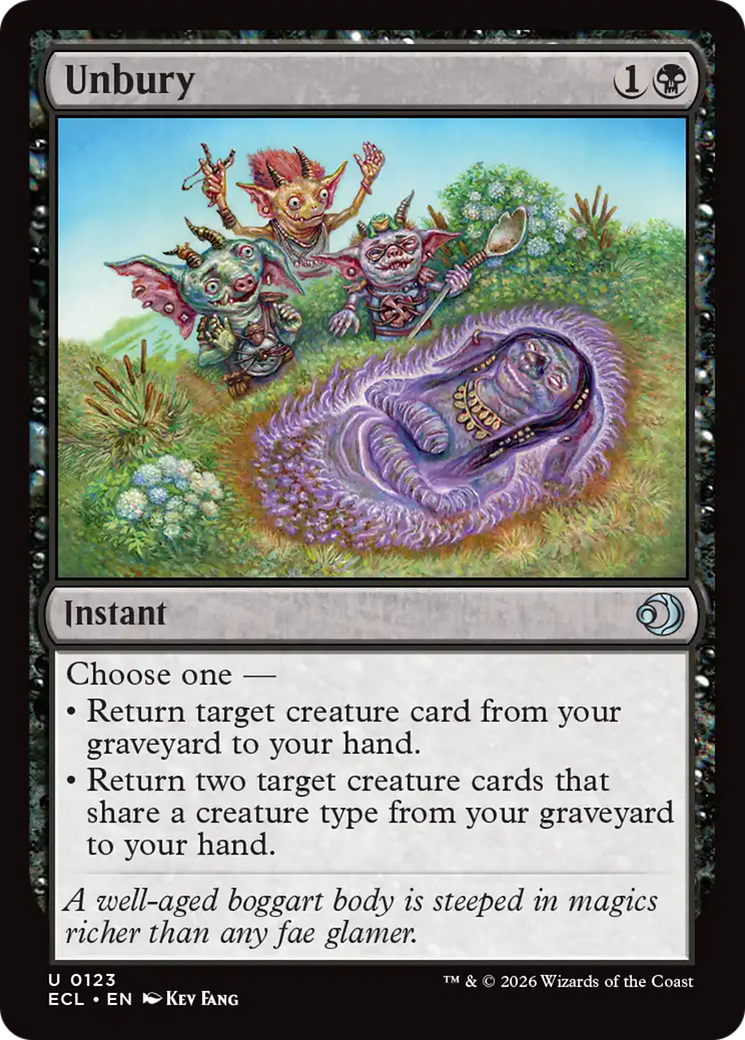 Unbury [Lorwyn Eclipsed] MTG Single Magic: The Gathering | Red Claw Gaming