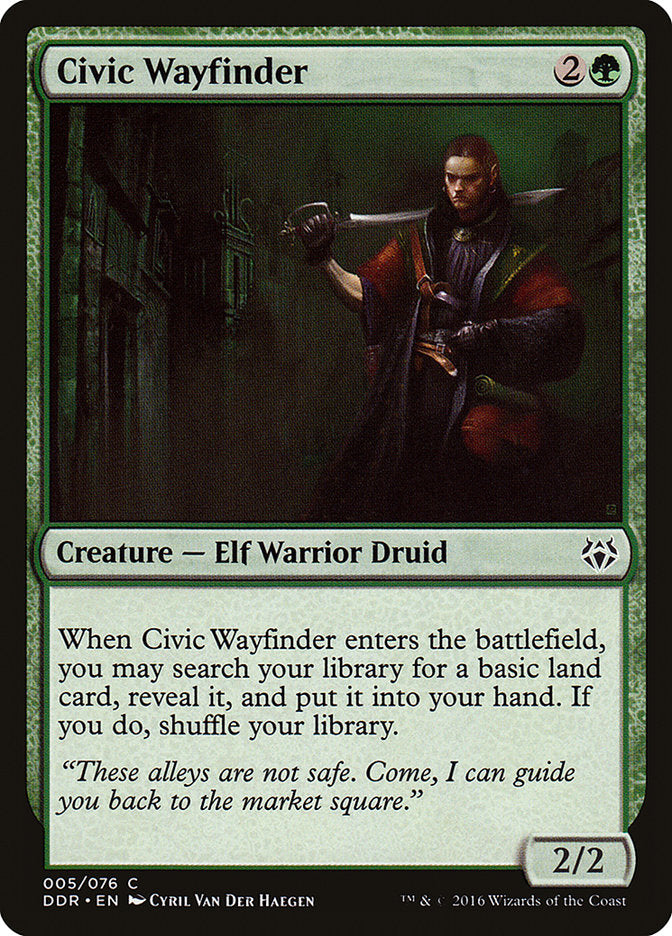 Civic Wayfinder [Duel Decks: Nissa vs. Ob Nixilis] MTG Single Magic: The Gathering | Red Claw Gaming