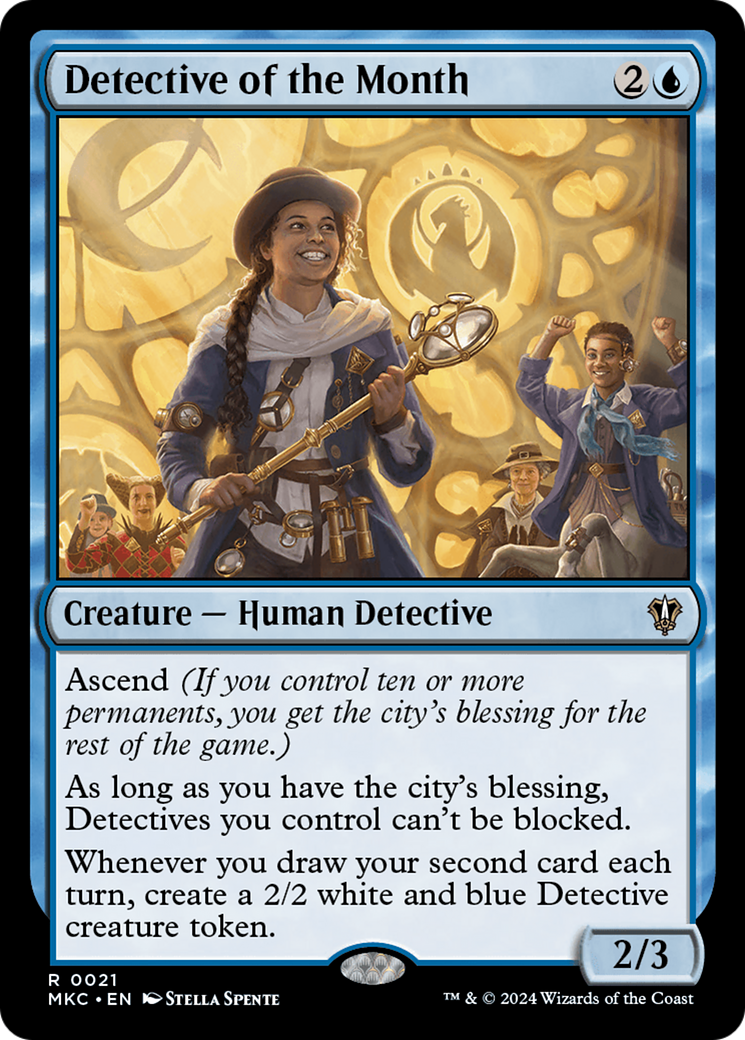 Detective of the Month [Murders at Karlov Manor Commander] MTG Single Magic: The Gathering    | Red Claw Gaming