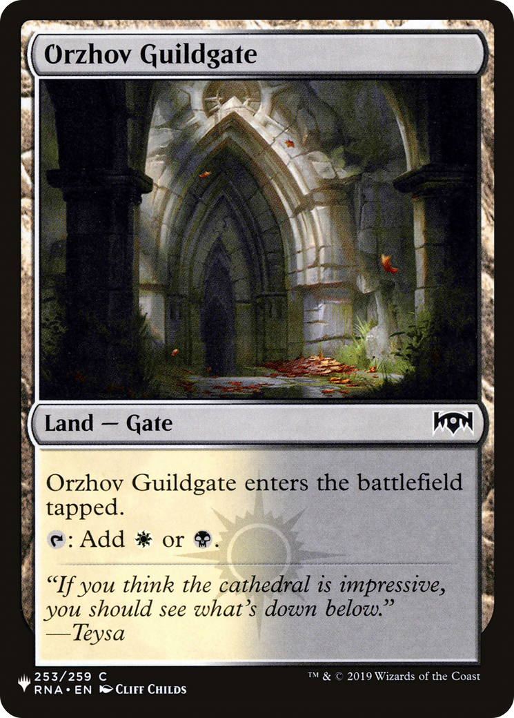 Orzhov Guildgate (253) [The List] MTG Single Magic: The Gathering | Red Claw Gaming