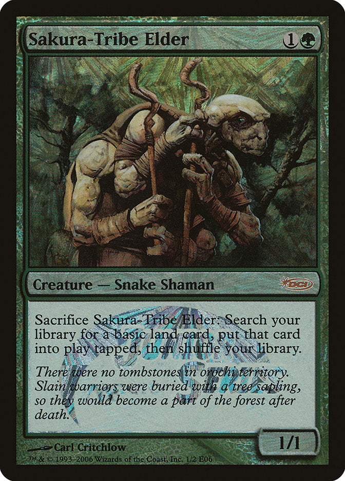 Sakura-Tribe Elder [Junior Series Europe] MTG Single Magic: The Gathering | Red Claw Gaming