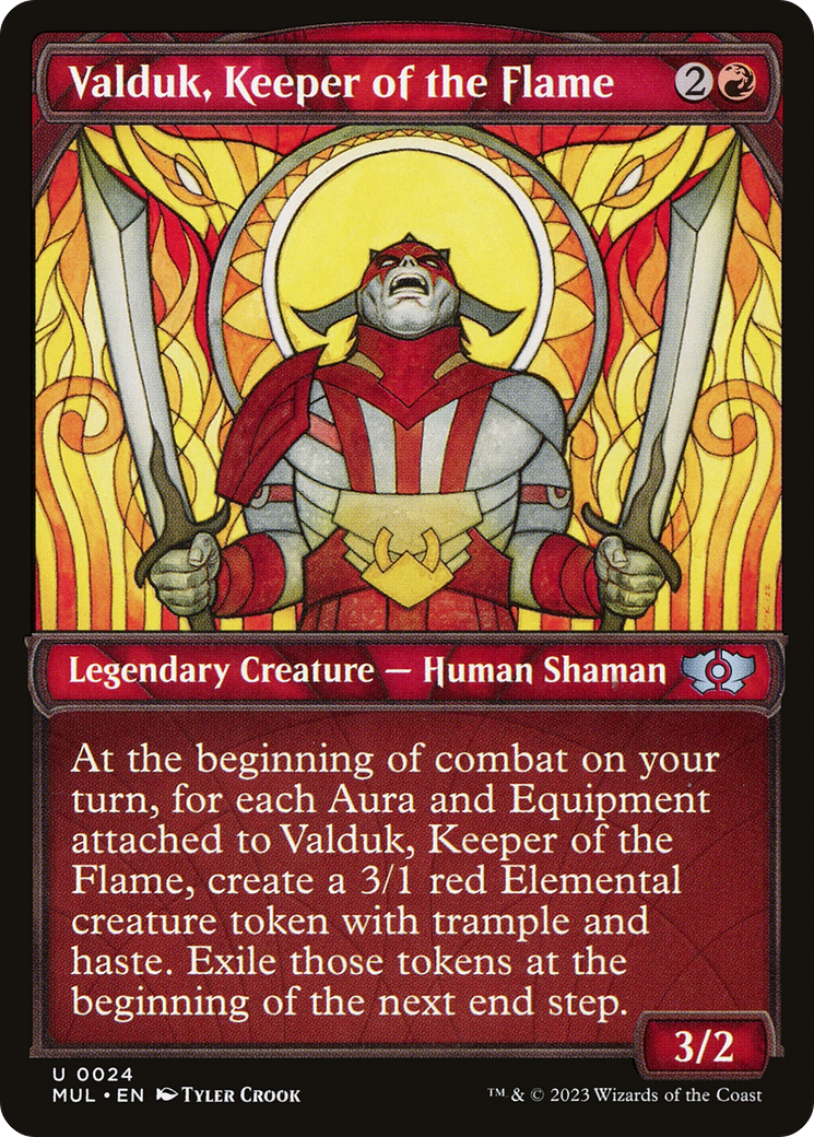 Valduk, Keeper of the Flame [Multiverse Legends] MTG Single Magic: The Gathering | Red Claw Gaming