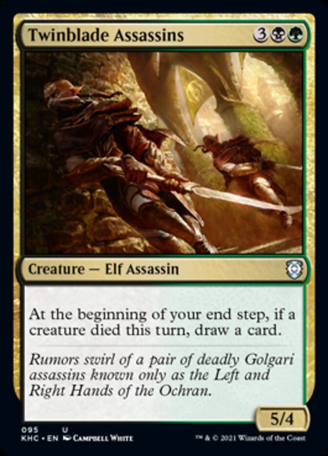 Twinblade Assassins [Kaldheim Commander] MTG Single Magic: The Gathering | Red Claw Gaming