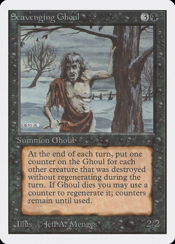 Scavenging Ghoul [Unlimited Edition] MTG Single Magic: The Gathering | Red Claw Gaming