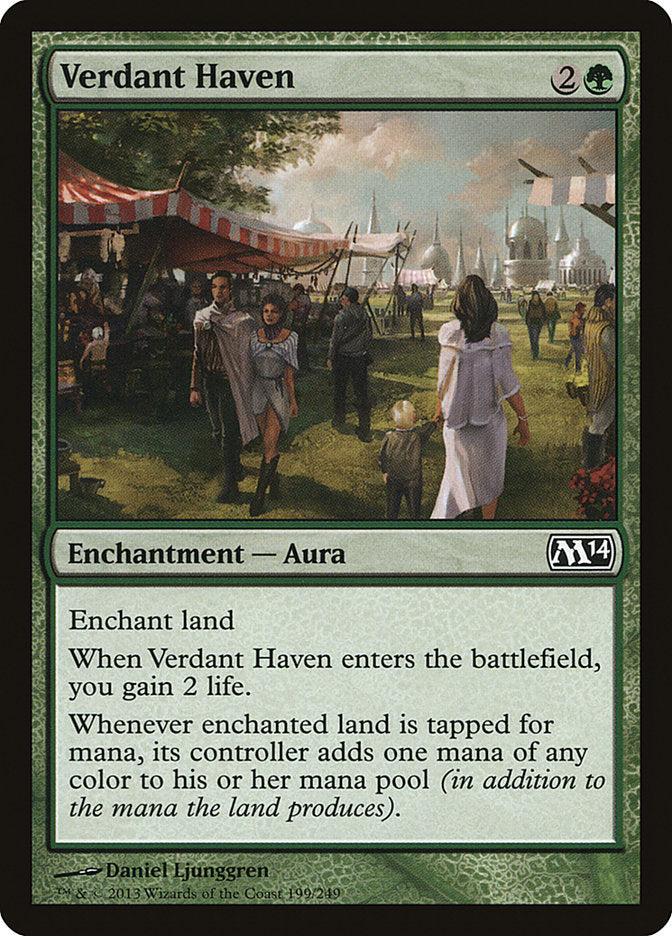 Verdant Haven [Magic 2014] MTG Single Magic: The Gathering | Red Claw Gaming