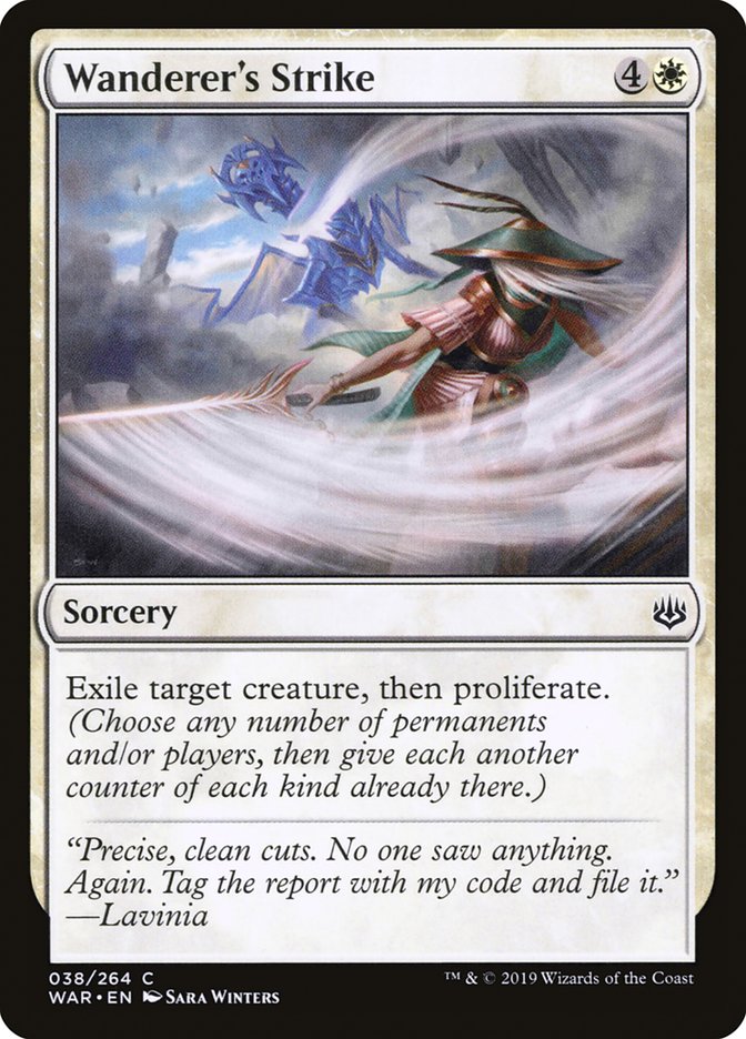 Wanderer's Strike [War of the Spark] MTG Single Magic: The Gathering | Red Claw Gaming