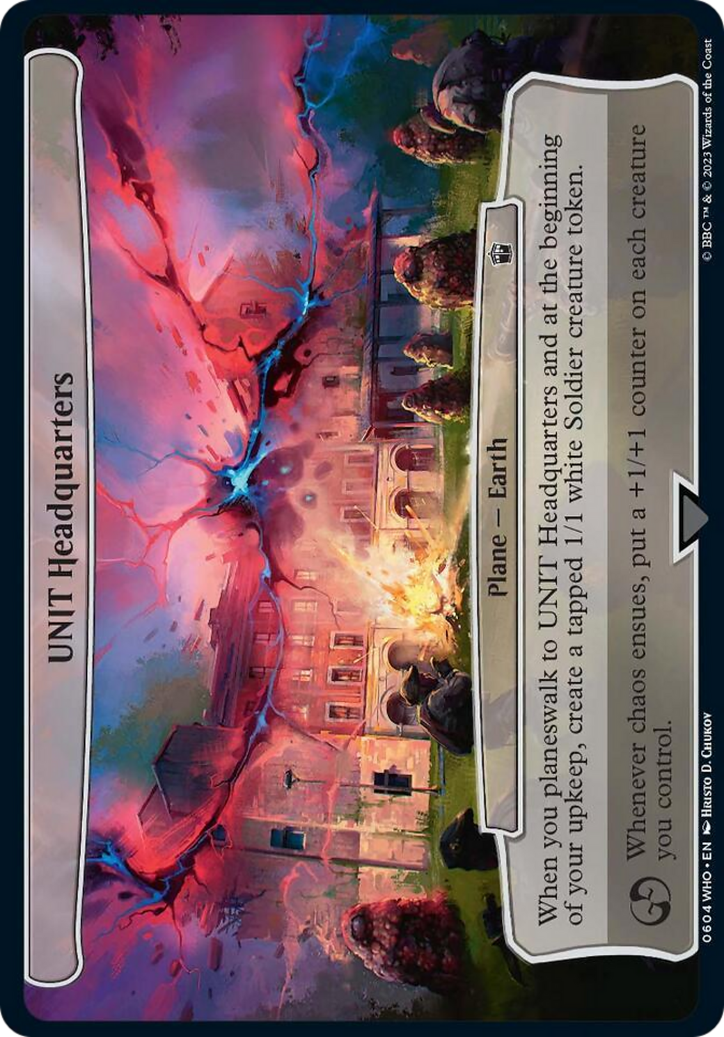 UNIT Headquarters [Doctor Who] MTG Single Magic: The Gathering | Red Claw Gaming