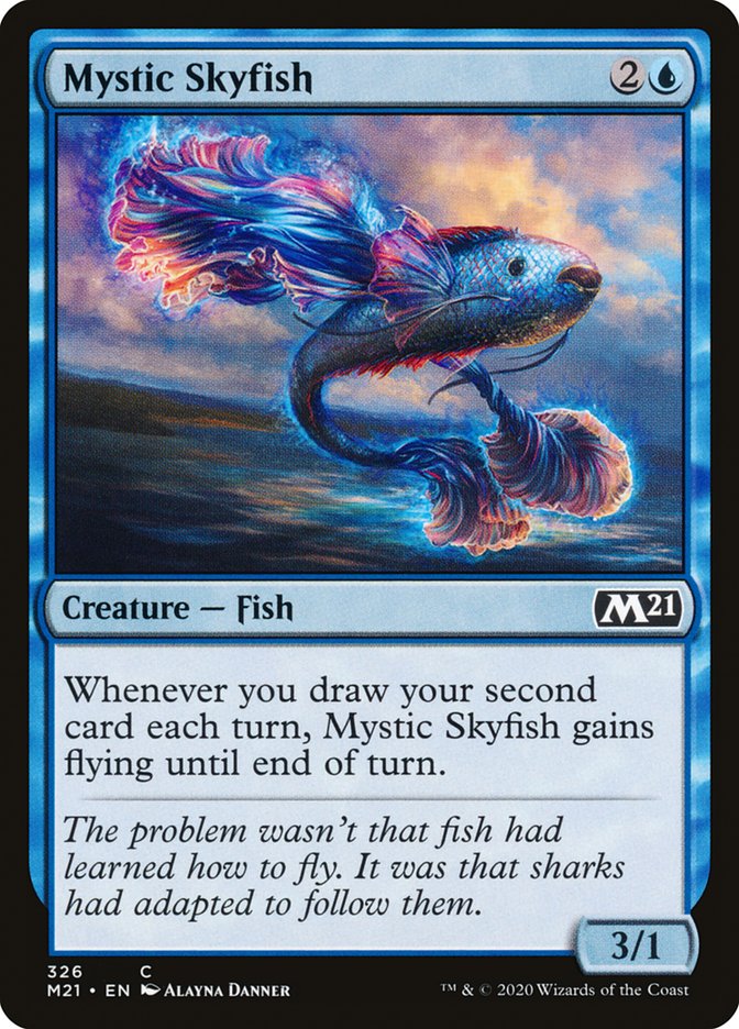 Mystic Skyfish [Core Set 2021] MTG Single Magic: The Gathering | Red Claw Gaming