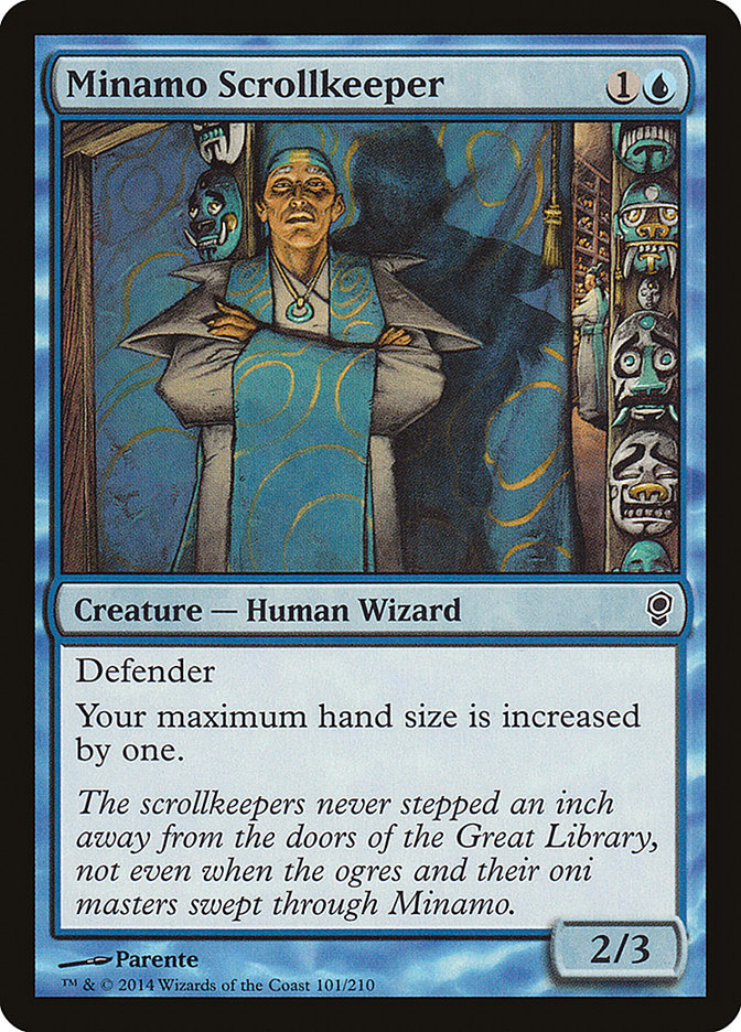 Minamo Scrollkeeper [Conspiracy] MTG Single Magic: The Gathering | Red Claw Gaming