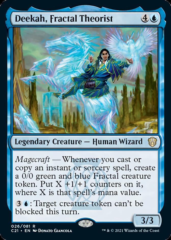 Deekah, Fractal Theorist [Commander 2021] MTG Single Magic: The Gathering | Red Claw Gaming