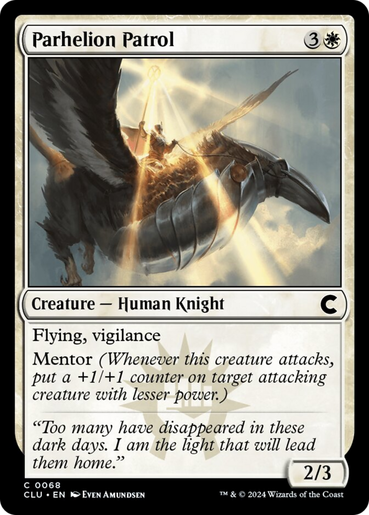 Parhelion Patrol [Ravnica: Clue Edition] MTG Single Magic: The Gathering | Red Claw Gaming