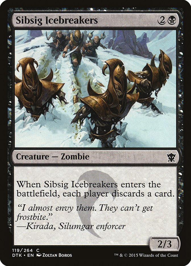 Sibsig Icebreakers [Dragons of Tarkir] MTG Single Magic: The Gathering | Red Claw Gaming