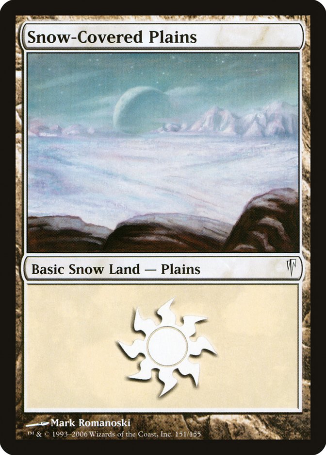 Snow-Covered Plains [Coldsnap] MTG Single Magic: The Gathering | Red Claw Gaming