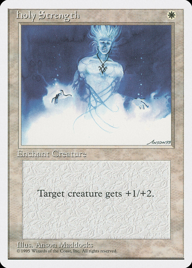Holy Strength [Fourth Edition] MTG Single Magic: The Gathering | Red Claw Gaming