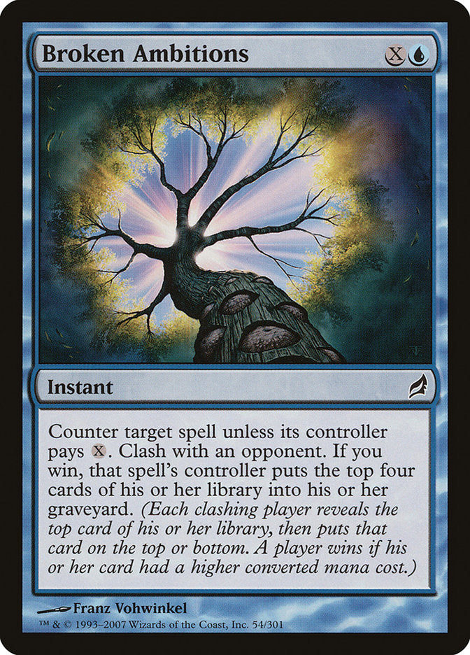 Broken Ambitions [Lorwyn] MTG Single Magic: The Gathering | Red Claw Gaming