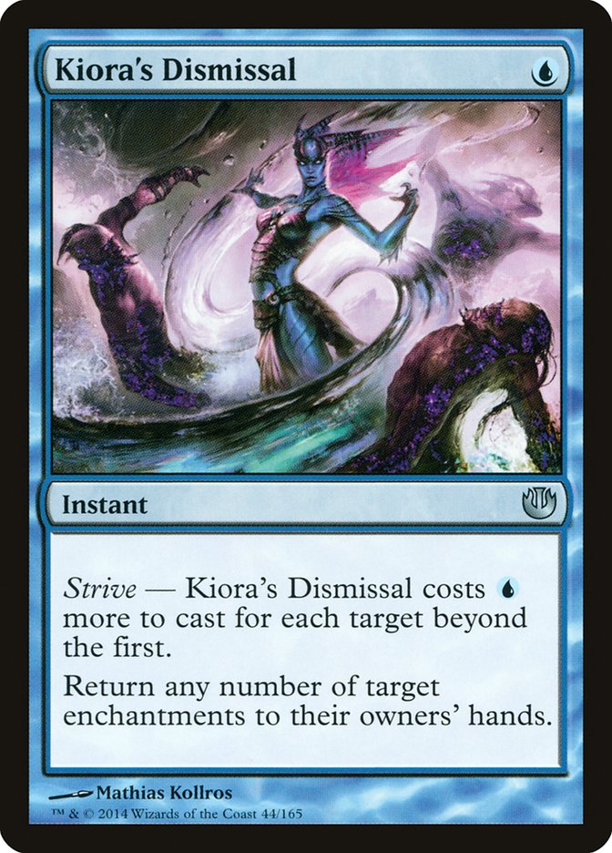 Kiora's Dismissal [Journey into Nyx] MTG Single Magic: The Gathering | Red Claw Gaming