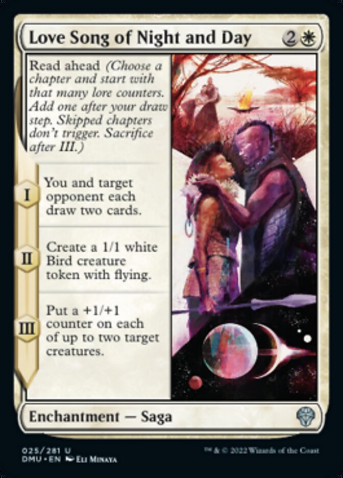 Love Song of Night and Day [Dominaria United] MTG Single Magic: The Gathering | Red Claw Gaming