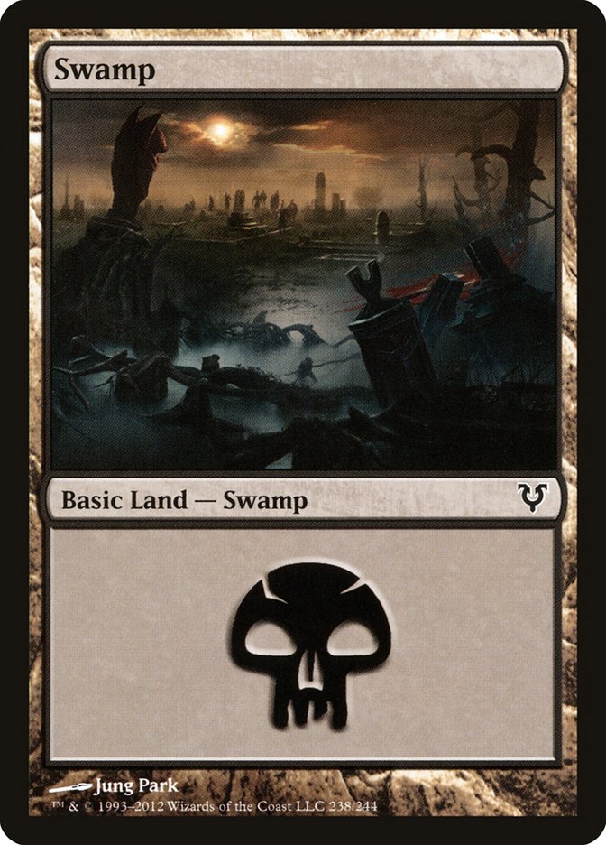 Swamp (238) [Avacyn Restored] MTG Single Magic: The Gathering | Red Claw Gaming