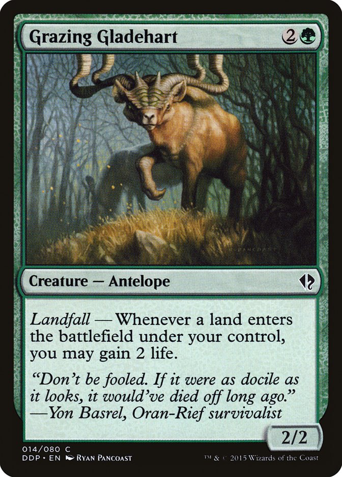 Grazing Gladehart [Duel Decks: Zendikar vs. Eldrazi] MTG Single Magic: The Gathering | Red Claw Gaming