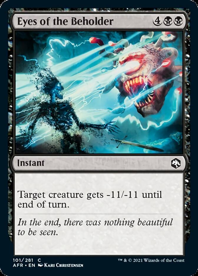 Eyes of the Beholder [Dungeons & Dragons: Adventures in the Forgotten Realms] MTG Single Magic: The Gathering | Red Claw Gaming