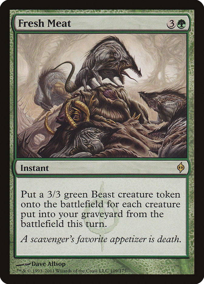 Fresh Meat [New Phyrexia] MTG Single Magic: The Gathering | Red Claw Gaming
