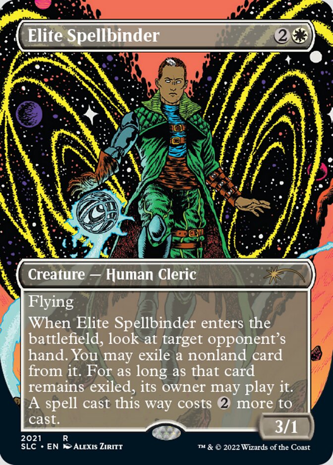 Elite Spellbinder (Borderless) [Secret Lair Countdown Kit] MTG Single Magic: The Gathering | Red Claw Gaming