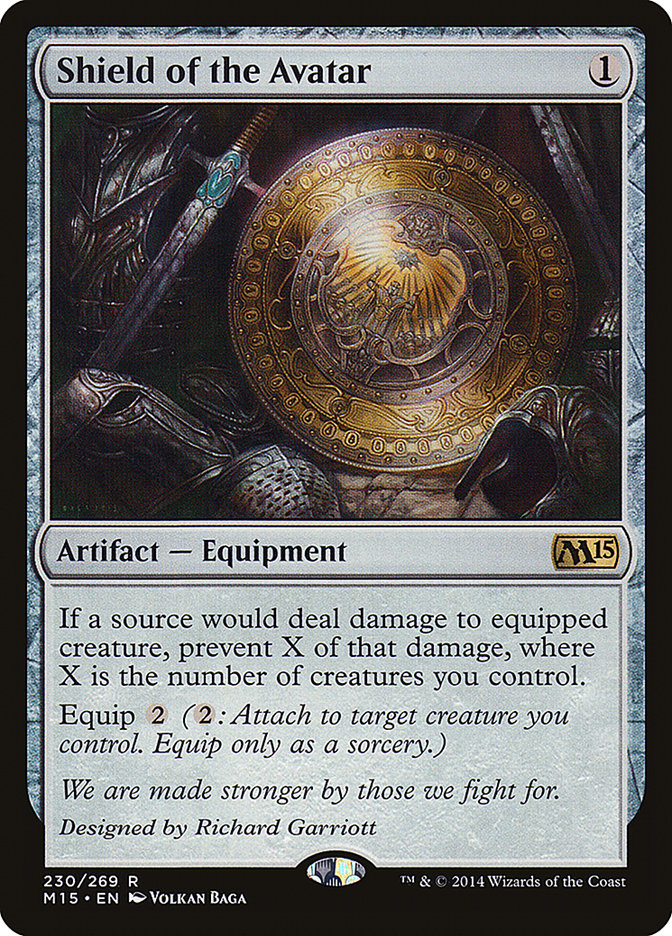 Shield of the Avatar [Magic 2015] MTG Single Magic: The Gathering | Red Claw Gaming