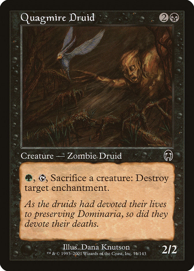 Quagmire Druid [Apocalypse] MTG Single Magic: The Gathering | Red Claw Gaming