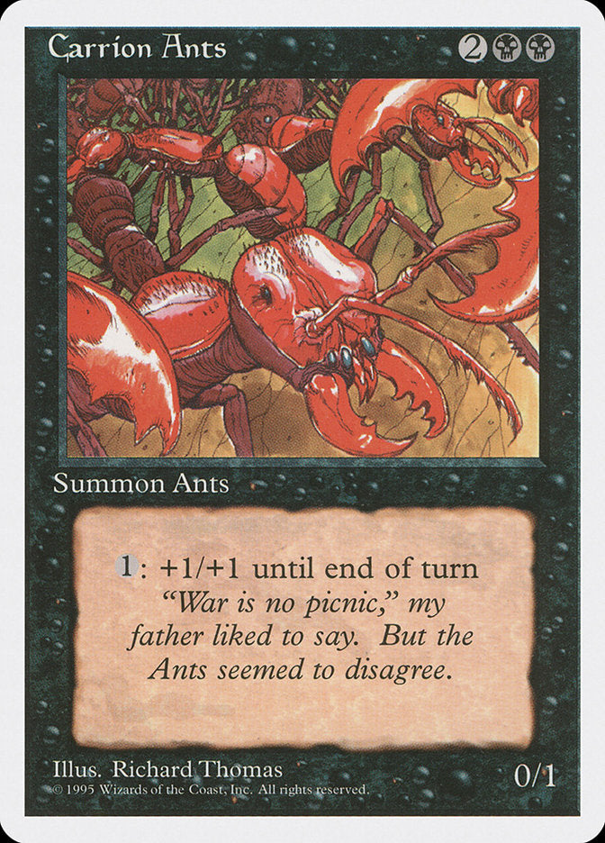 Carrion Ants [Fourth Edition] MTG Single Magic: The Gathering | Red Claw Gaming