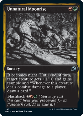 Unnatural Moonrise [Innistrad: Double Feature] MTG Single Magic: The Gathering | Red Claw Gaming