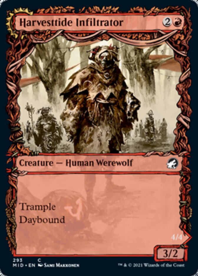 Harvesttide Infiltrator // Harvesttide Assailant (Showcase Equinox) [Innistrad: Midnight Hunt] MTG Single Magic: The Gathering | Red Claw Gaming