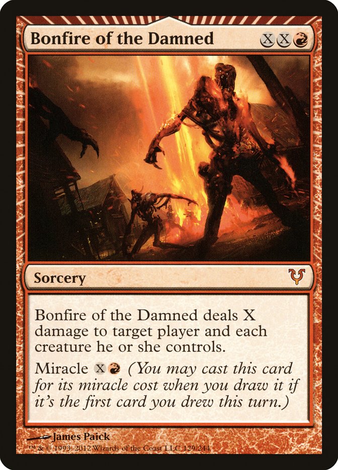 Bonfire of the Damned [Avacyn Restored] MTG Single Magic: The Gathering | Red Claw Gaming