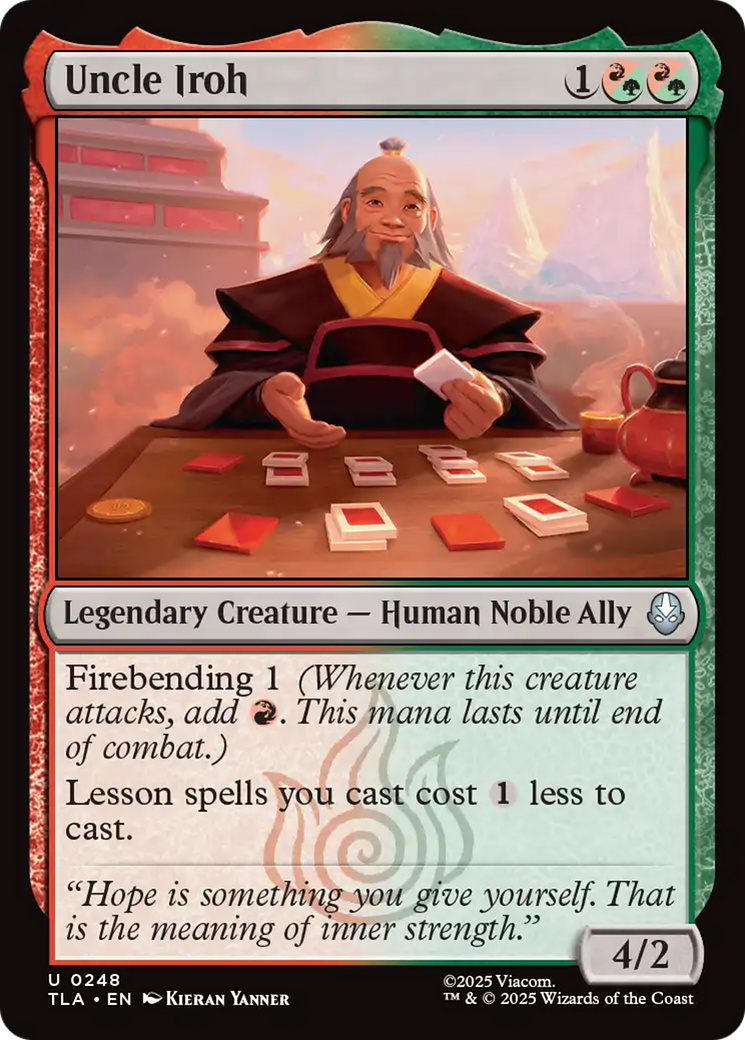 Uncle Iroh [Avatar: The Last Airbender] MTG Single Magic: The Gathering | Red Claw Gaming