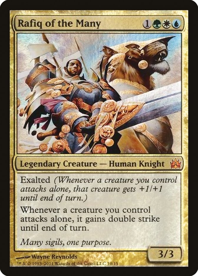 Rafiq of the Many [From the Vault: Legends] MTG Single Magic: The Gathering | Red Claw Gaming