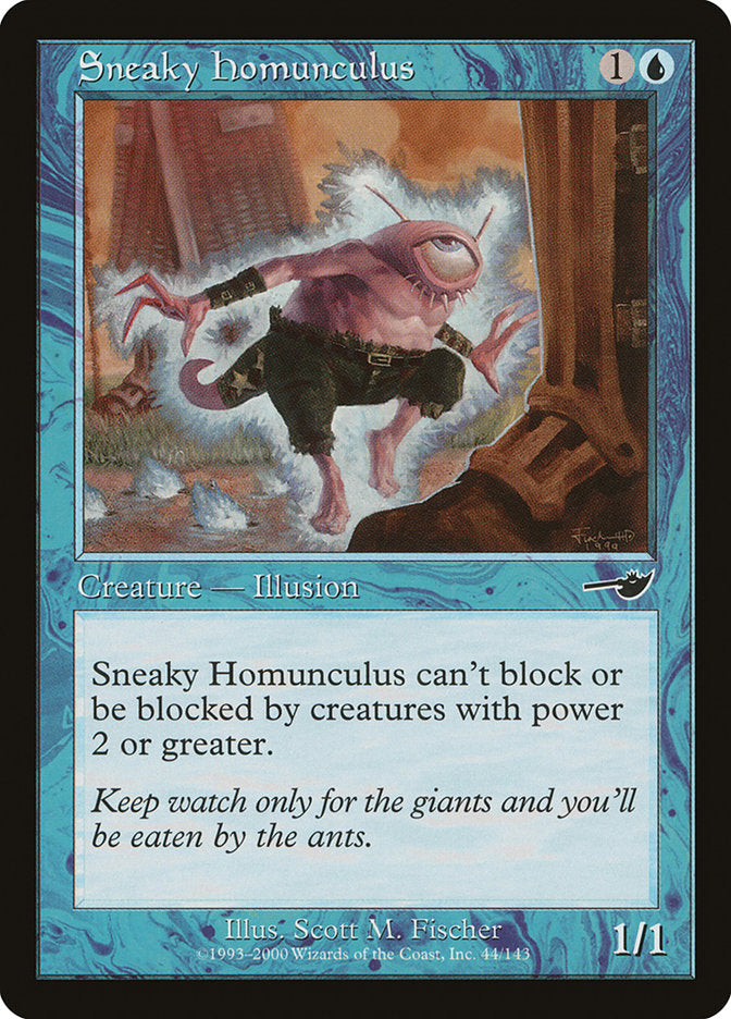Sneaky Homunculus [Nemesis] MTG Single Magic: The Gathering | Red Claw Gaming