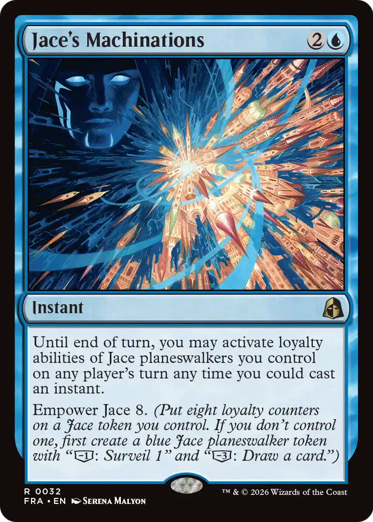 Jace's Machinations [Reality Fracture] | Red Claw Gaming
