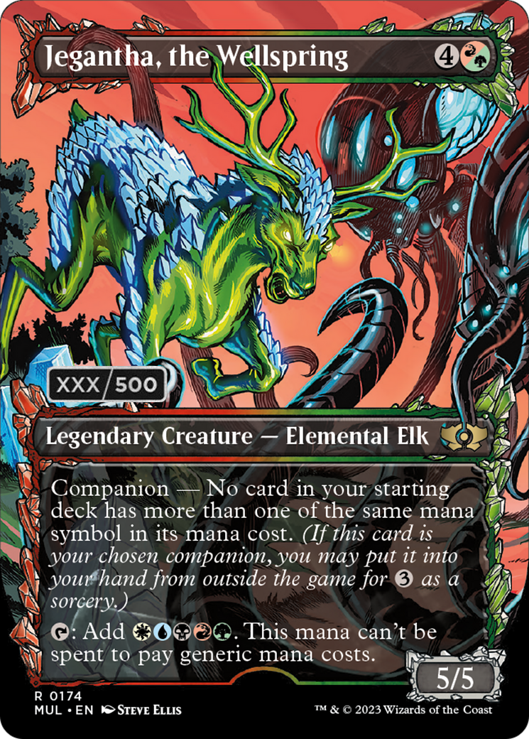 Jegantha, the Wellspring (Serialized) [Multiverse Legends] MTG Single Magic: The Gathering | Red Claw Gaming