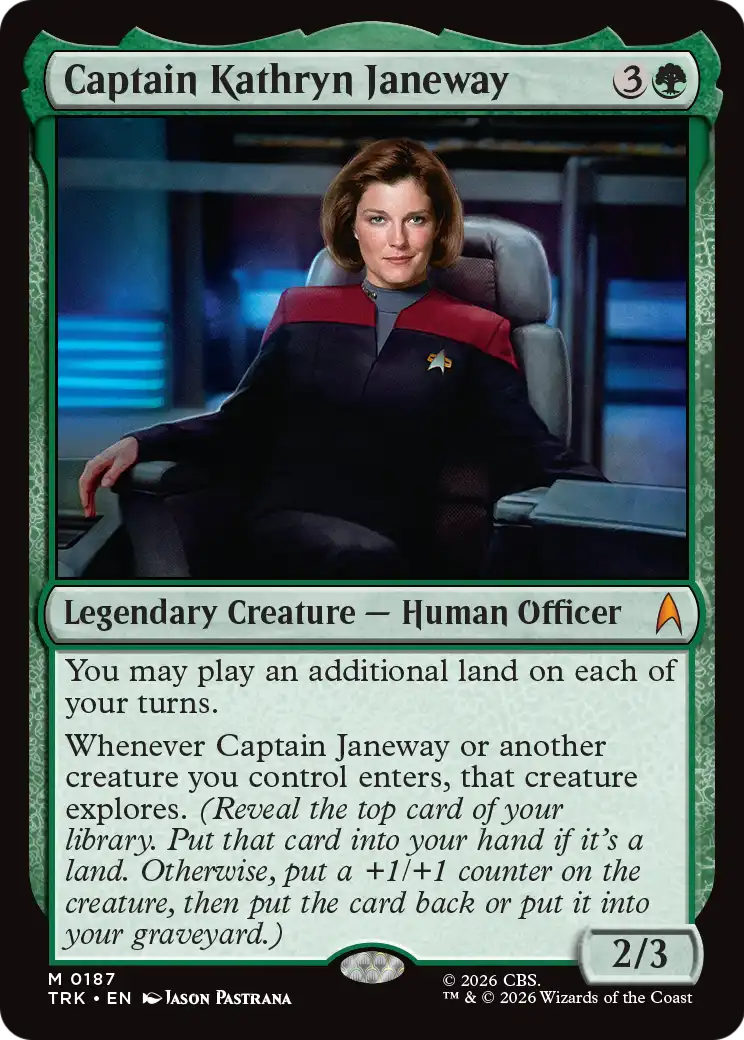 Captain Kathryn Janeway [Star Trek] | Red Claw Gaming