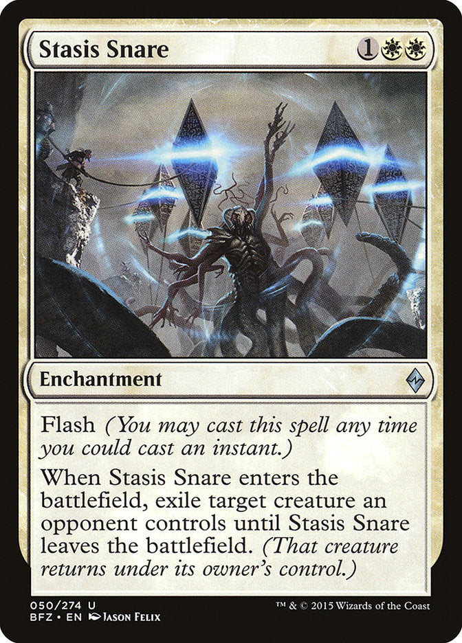 Stasis Snare [Battle for Zendikar] MTG Single Magic: The Gathering | Red Claw Gaming