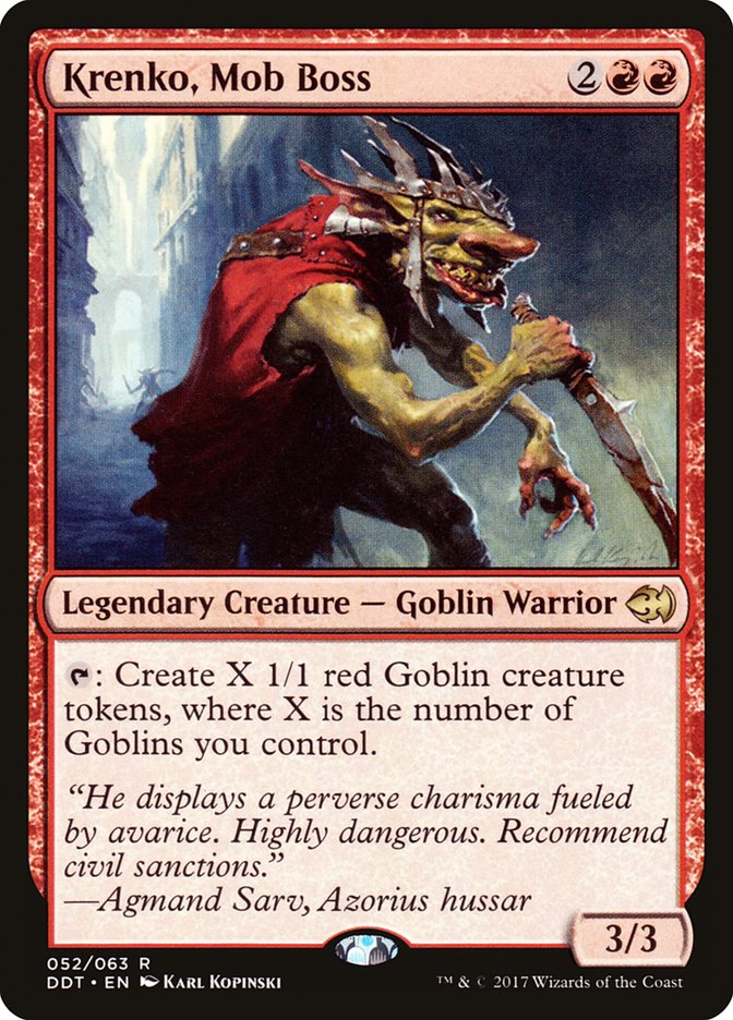 Krenko, Mob Boss [Duel Decks: Merfolk vs. Goblins] MTG Single Magic: The Gathering | Red Claw Gaming