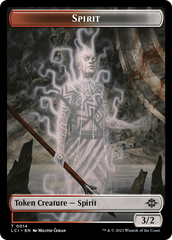 Copy // Spirit Double-Sided Token [The Lost Caverns of Ixalan Tokens] MTG Single Magic: The Gathering | Red Claw Gaming