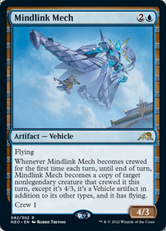 Mindlink Mech (Promo Pack) [Kamigawa: Neon Dynasty Promos] MTG Single Magic: The Gathering | Red Claw Gaming
