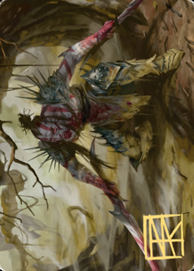 Highborn Vampire Art Card (Gold-Stamped Signature) [Zendikar Rising Art Series] MTG Single Magic: The Gathering | Red Claw Gaming