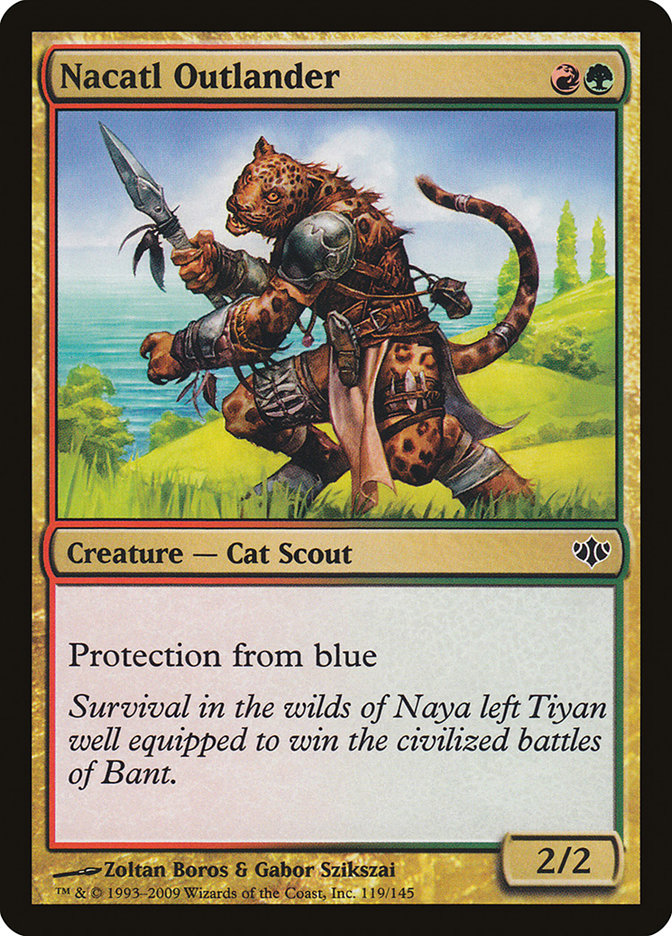 Nacatl Outlander [Conflux] MTG Single Magic: The Gathering | Red Claw Gaming