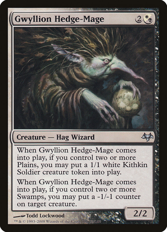 Gwyllion Hedge-Mage [Eventide] MTG Single Magic: The Gathering | Red Claw Gaming