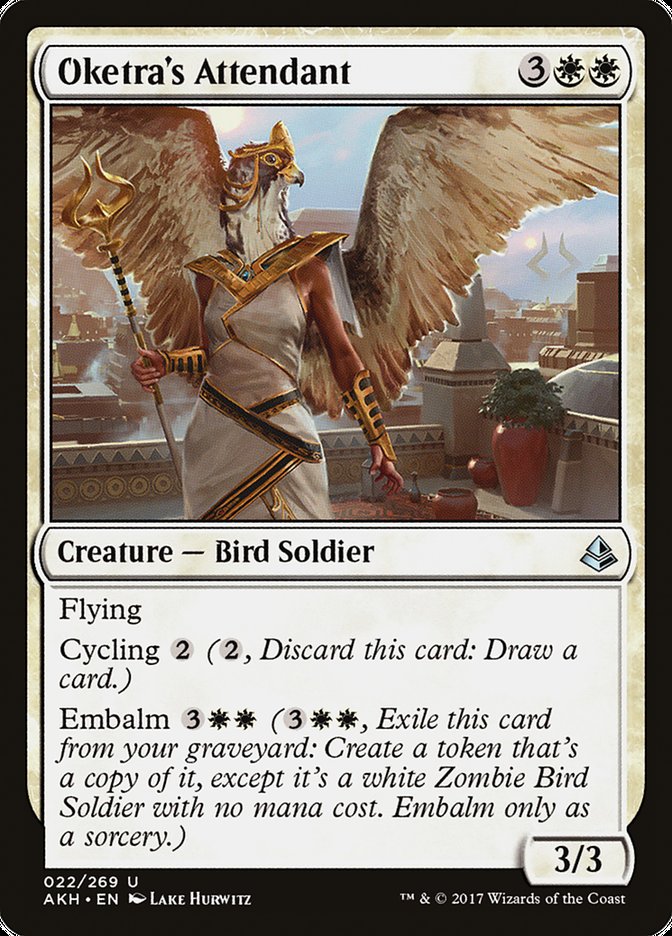 Oketra's Attendant [Amonkhet] MTG Single Magic: The Gathering | Red Claw Gaming